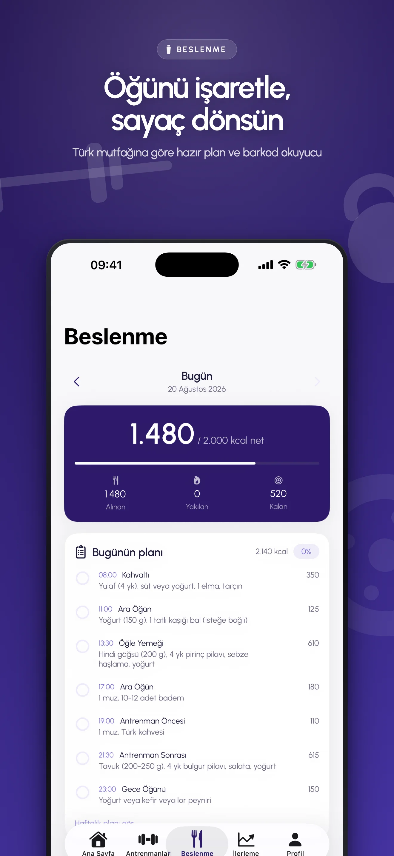 FitLog ekran görüntüsü 3