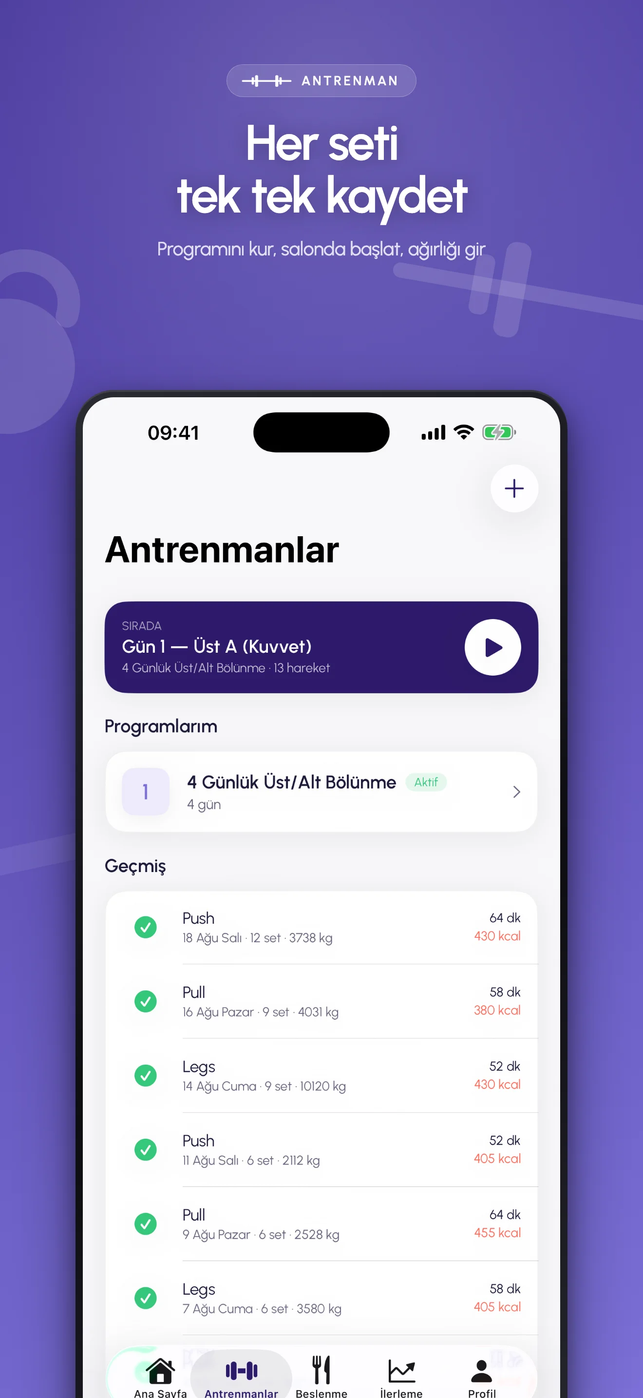 FitLog ekran görüntüsü 4
