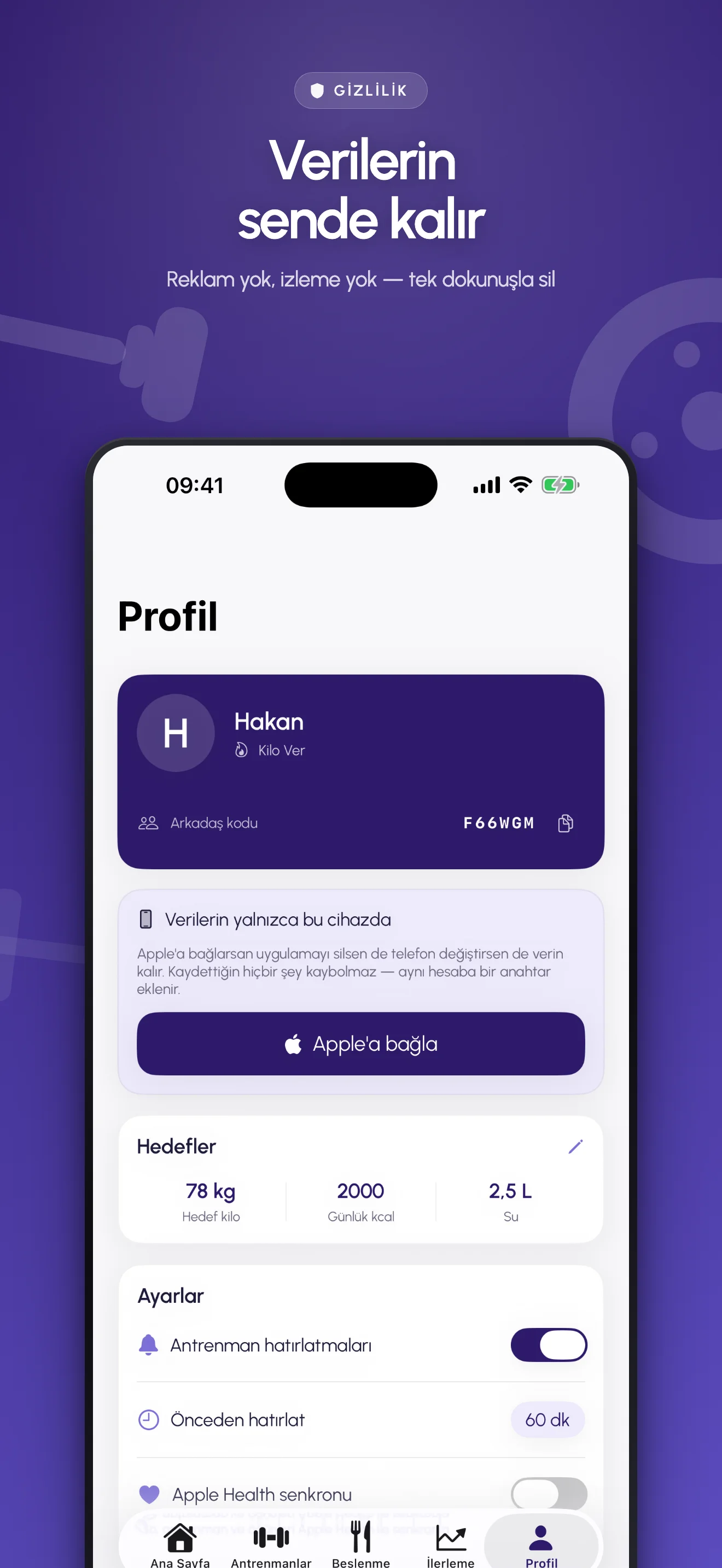 FitLog ekran görüntüsü 5