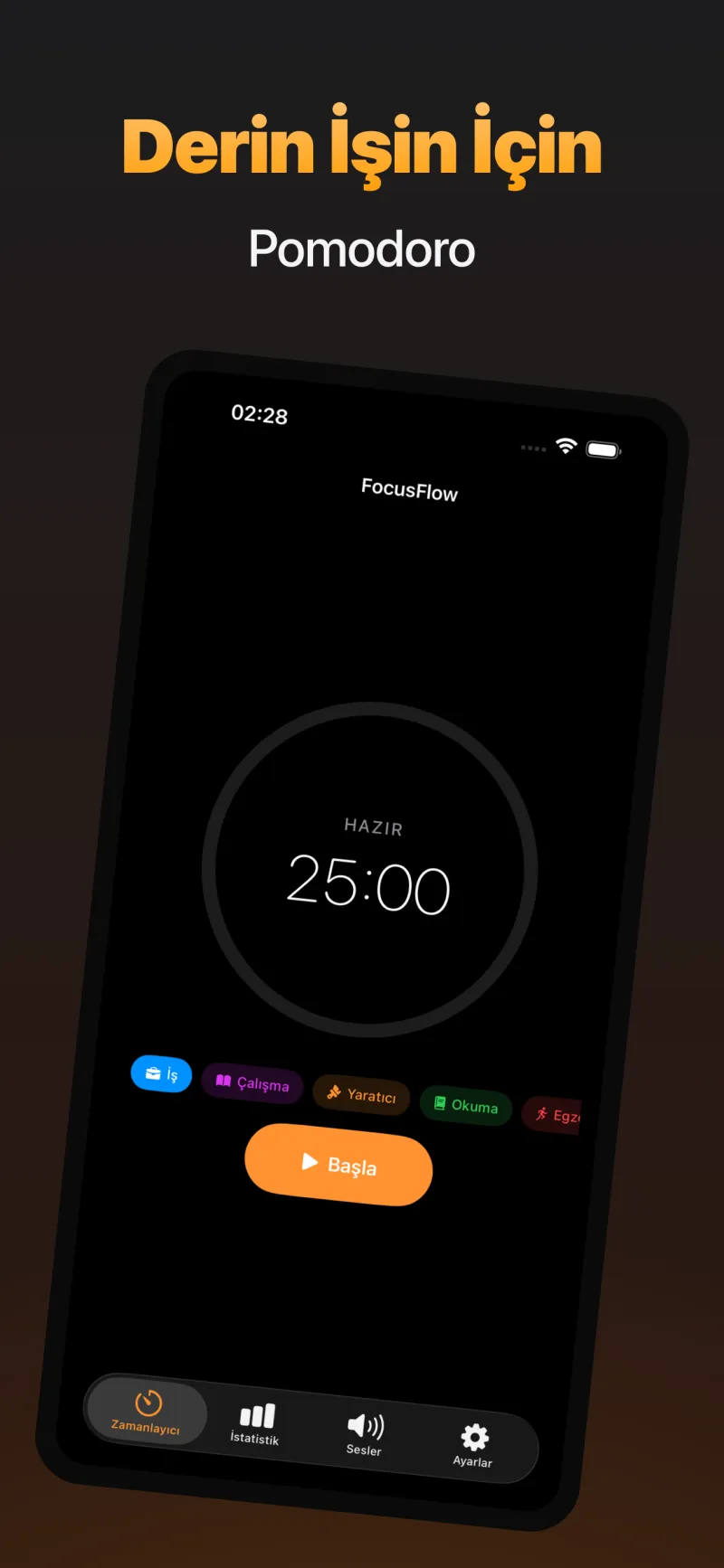 FocusFlow ekran görüntüsü 1