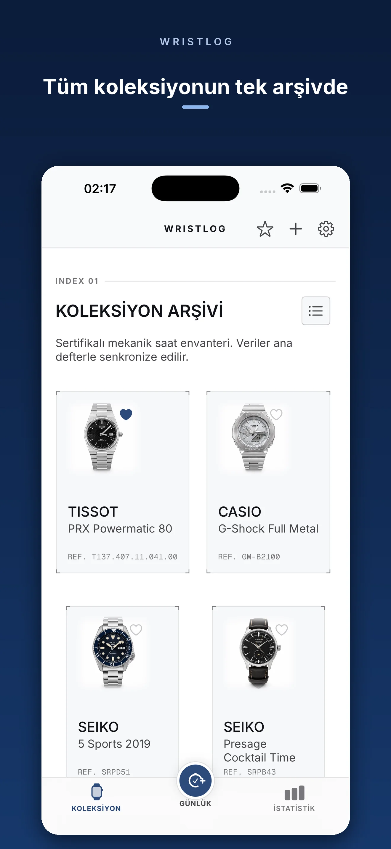 Wristlog ekran görüntüsü 2