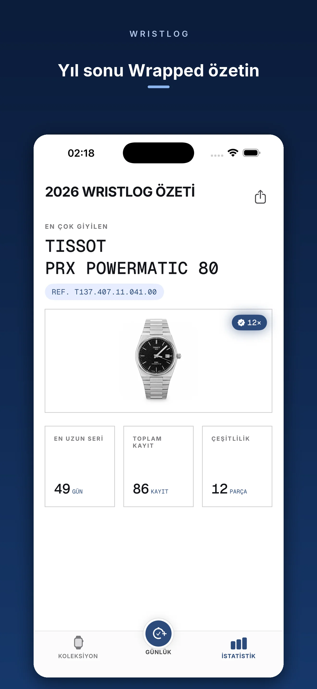 Wristlog ekran görüntüsü 3